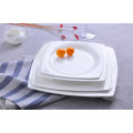 Haonai 2015 wholesale square shape ceramic plate